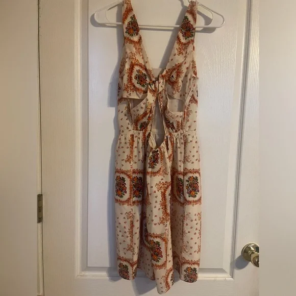 Madewell Floral Silk Sundress 2 Preppy Cottage Travel Vacation Quiet Luxury Fall - Picture 2 of 7